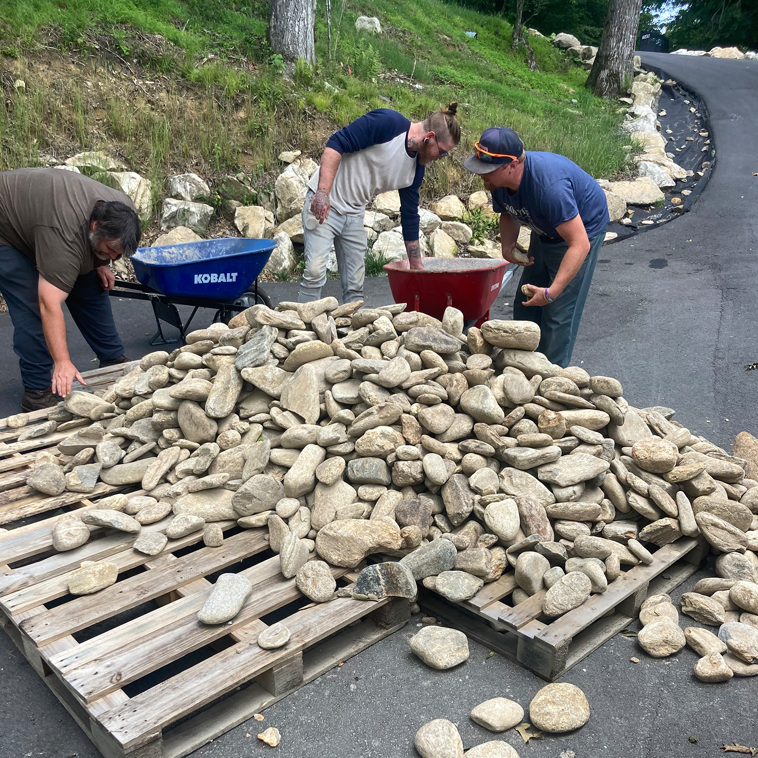 rock pallet